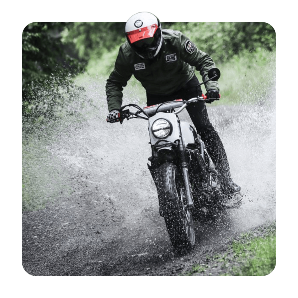 Yamaha Yard Built Back to the Dirt event logo
