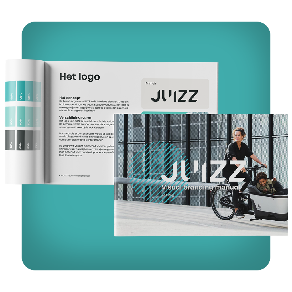 Doorvertaling merkconcept naar visual identity guide