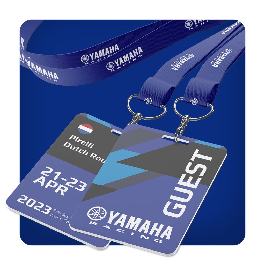 Event branding door United Creations - toegangspassen TT Assen