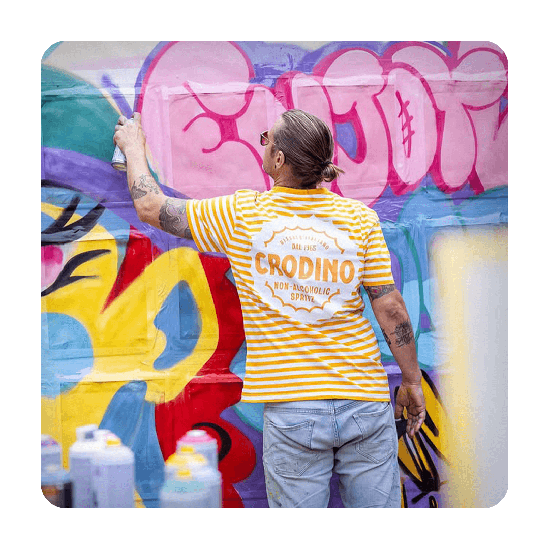 Crodino viert 60-jarig jubileum in Amsterdam met stijlvolle eventbranding